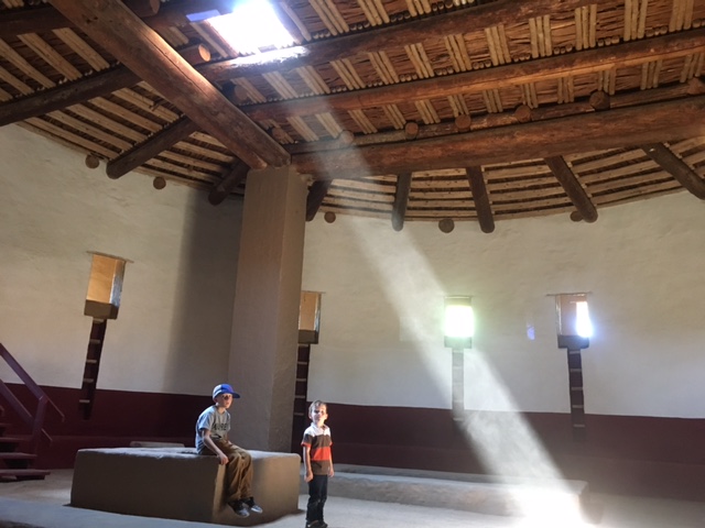 One of Top 5 reasons to adventure in the Four Corners is visiting rich cultural sites. The Great Kiva in Aztec New Mexico is a great example of a historic site. 